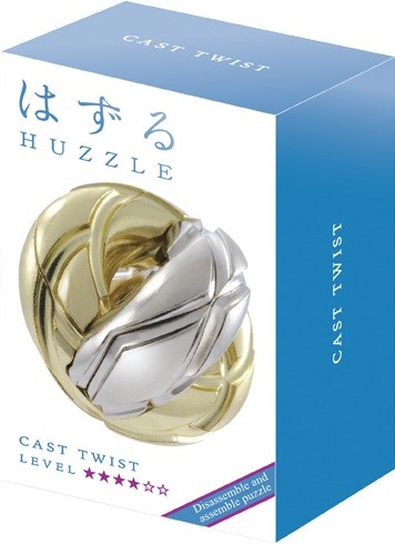 hanayama Huzzle Puzzel Cast Twist Level **** 
