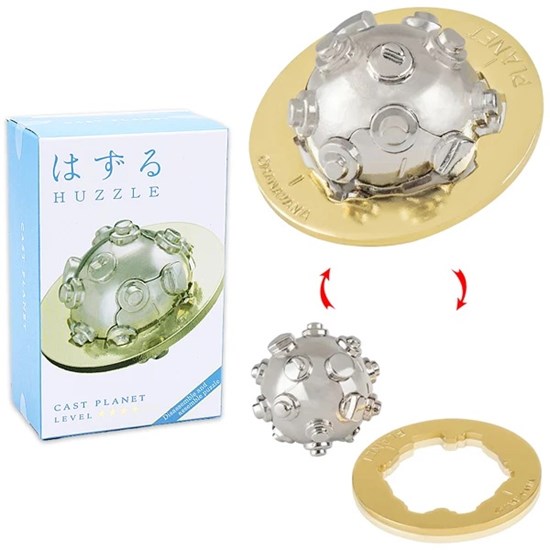 hanayama Huzzle Puzzel Cast Planet Level ****