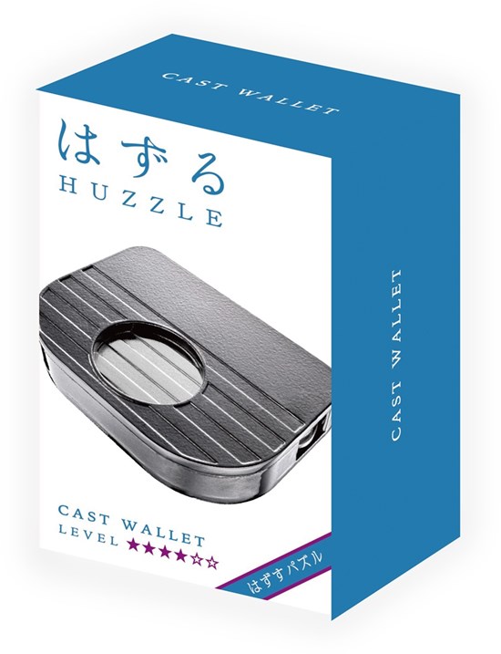 hanayama Huzzle Puzzel Cast Wallet Level **** 