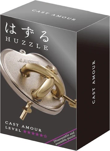 hanayama Huzzle Puzzel Cast Amour Level ***** 