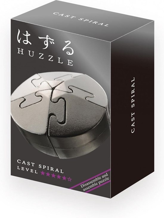 hanayama Huzzle Puzzel Cast Spiraal Level ****** 