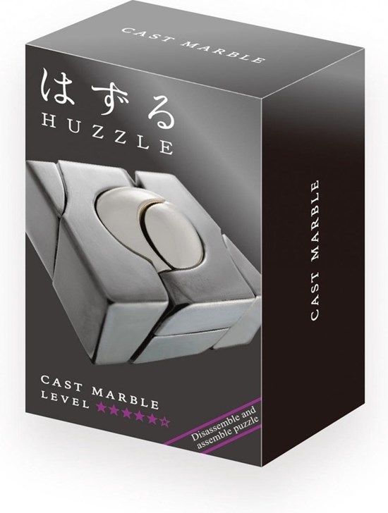 hanayama Huzzle Puzzel Cast  Marble Level ***** 