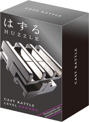 hanayama Huzzle Puzzel Cast Rattle Level ***** 