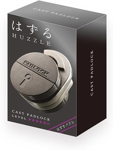 hanayama Huzzle Puzzel Cast Padlock Level ***** 