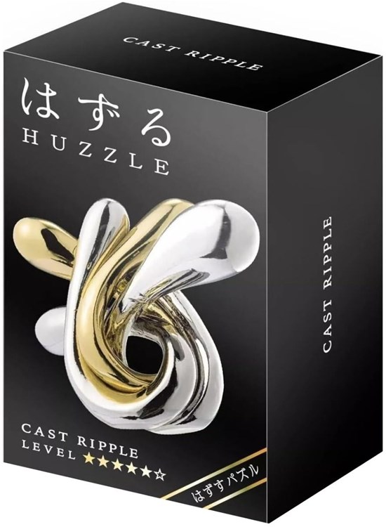 hanayama Huzzle Puzzel Cast Ripple Level ***** 