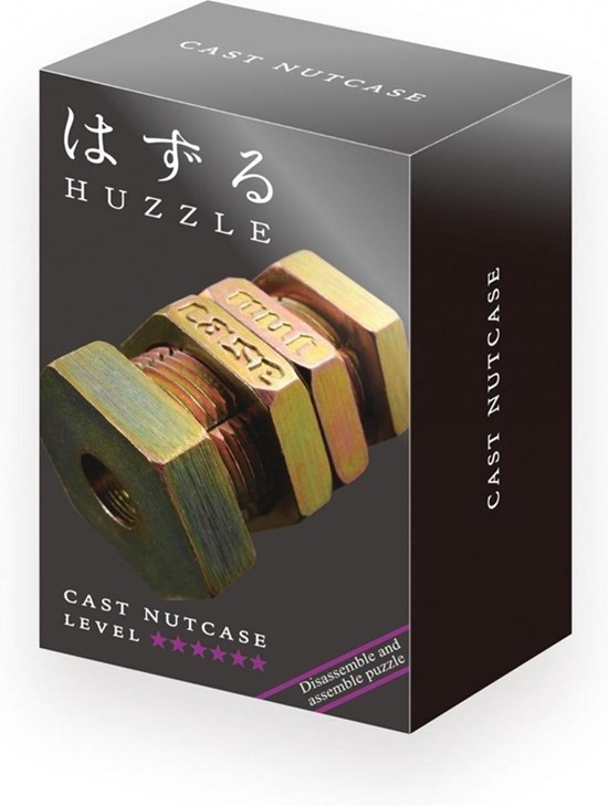 hanayama Huzzle Puzzel Cast Nutcase Level ****** 