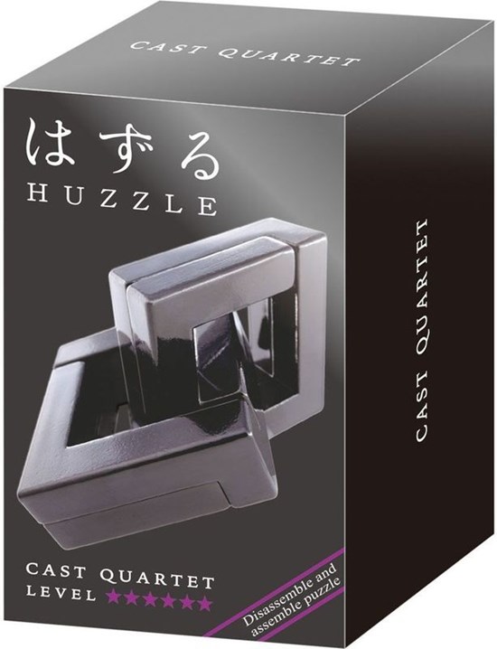 hanayama Huzzle Puzzel Cast Quartet Level ****** 