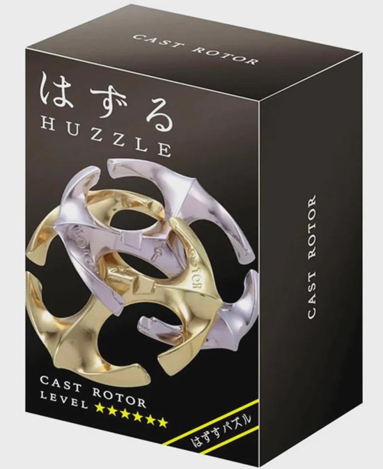 hanayama Huzzle Puzzel Cast Rotor Level ***** 