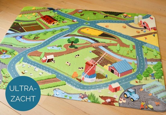 Mats & Joy Speelkleed BOERDERIJ 130x180cm 