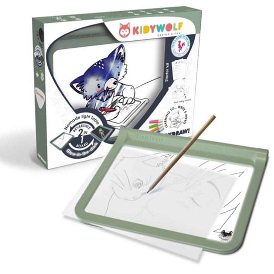 Kidywolf Mobiele en Lichtgevende Teken Tablet A4 Formaat 