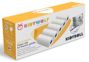 kidywolf Kidyroll voor Kidyprint 5stuks 