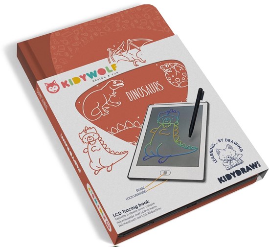 Kidywolf Travel Dinosaurus Mini Kidydraw 5+ 