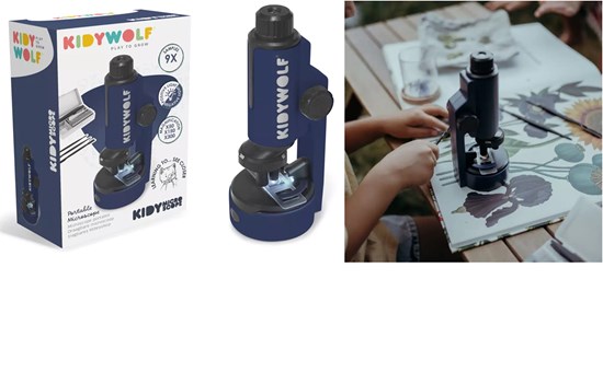 Kidywolf Kidy Microscope Blauw 8+ (2xAA) 