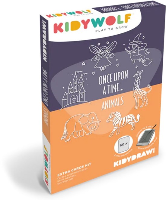 REFIL KIDYDRAW-MINI Drawings Once Upon a Time and Animals 