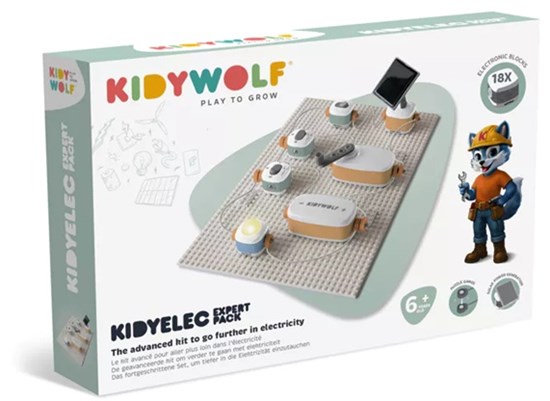 Kidywolf Kidyele Expert My First Electricity Kit 18dlg 6+ 