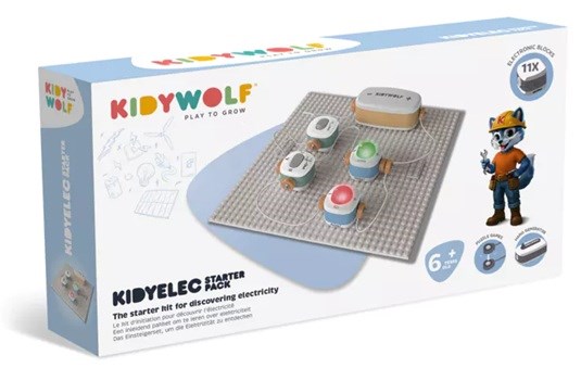Kidywolf Kidyele Expert My First Electricity Kit 11dlg 6+ 