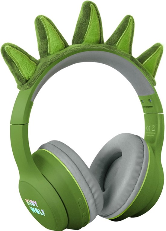 KidyEars Bluetooth Hoofdtelefoon Groen Draak 4+
