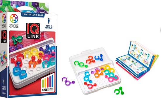 smart games  IQ Link Denkspel  120 Challenges 8+