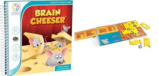 smart games BRAIN CHEESER  MAGNETISCH spel 6+
