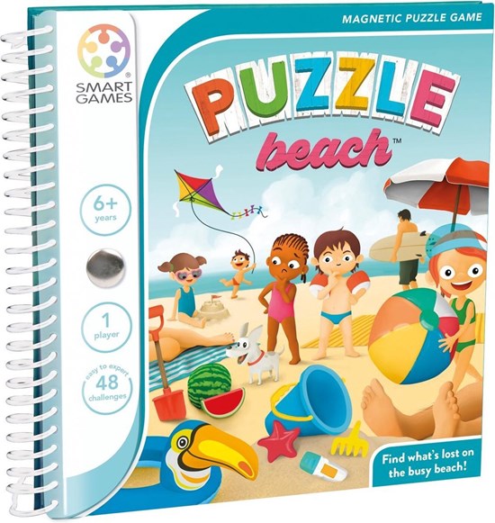 smart games PUZZLE BEACH magneetspel 6+