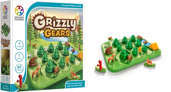 smart games Grizzly Gears spel 7+ 