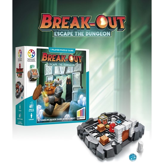 Smart Games BreaK Out Escape the Dungeon 10+ 