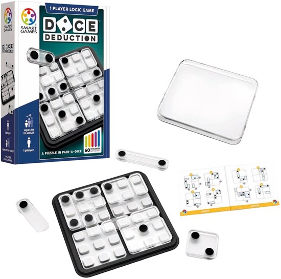 SmartGames Dice Deduction met 60 Opdrachten Breinbreker 10+
