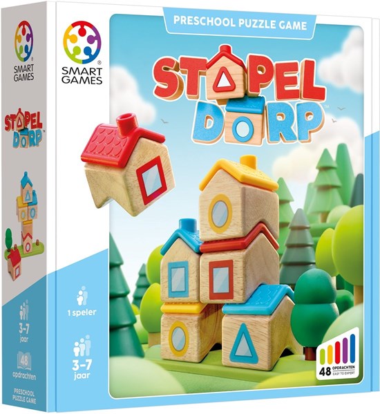 Smart Games Stapeldorp spel 3+ 