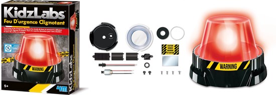 4M Kidzlabs Knipperend Noodlicht 8½cm 5+ (2xAAA) 