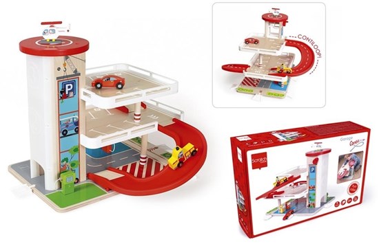 scratch Houten Garage met Contiloop en Lift 3+ 