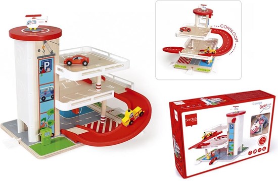 scratch Houten Garage met Contiloop en Lift 3+  
