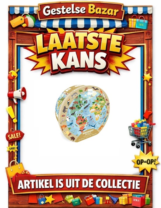 Scratch Discovery Puzzel de Wereld 150stukjes 6+ 