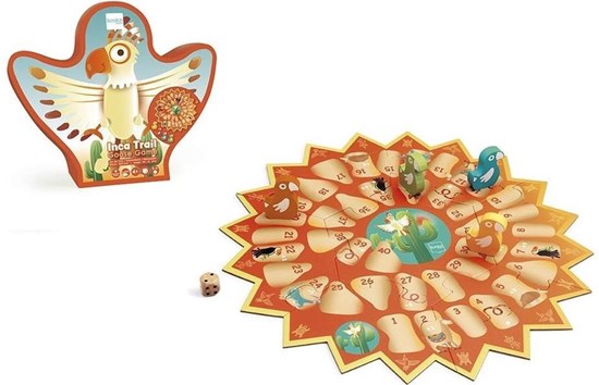 scratch Inca Trail Ganzenbord spel 4+
