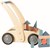 egmont toys Houten Blokkenduwkar met circa 29 Houten Blokken 18mnd+
