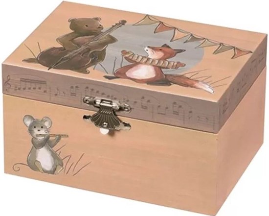 Egmont Toys Juwelen Muziekdoos Muzikanten Dierenvriendjes 3+