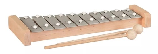 Egmont Toys Xylofoon 10toons Metaal met Stokjes 3+