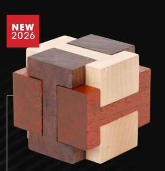 Eureka VIPuzzles Sixi Cube Puzzle Hout 8+ 