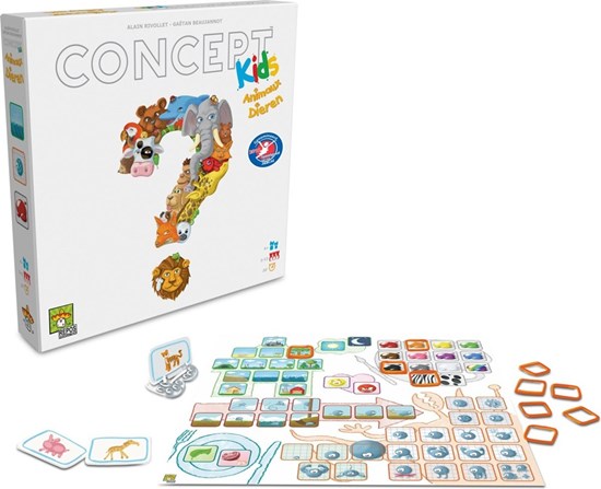 Asmodee Concept Kids Dieren spel 4+