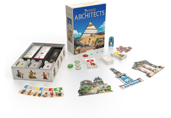 repos 7 Wonders Architects spel 8+