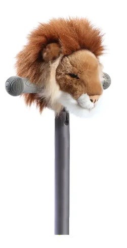 Wild & Soft Téte Pluche Stuur Leeuw Bruin/Beige 3+