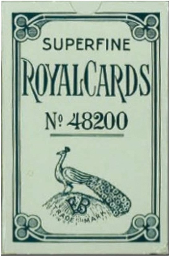 Hondjes Royal Bridge Kaarten Blauw 4 Hoeken Cijfers 