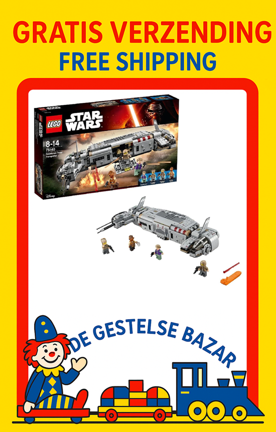 75140 Lego Star Wars Resistance Troop Transporter 8+ 