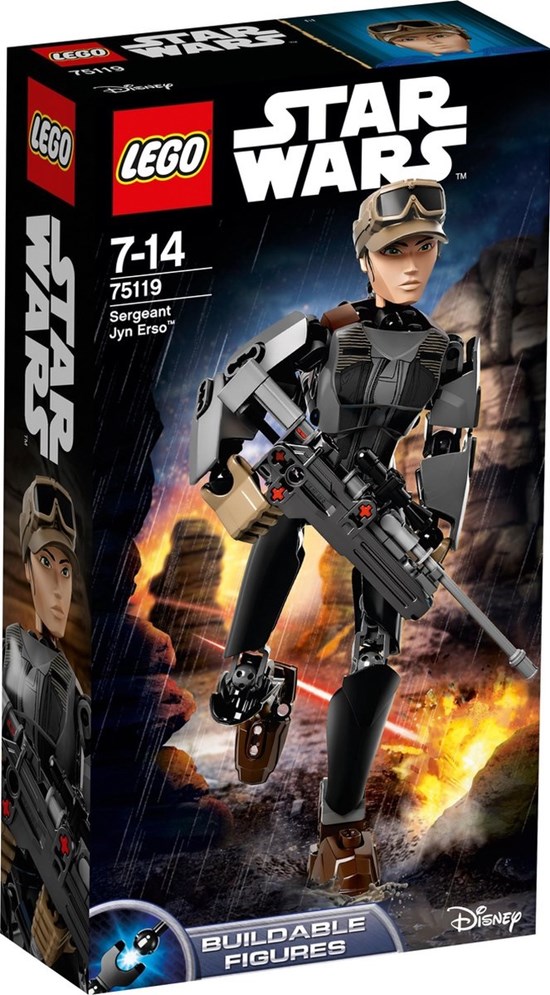 75119 LEGO Star Wars Sergeant Jyn Erso figuur 7+