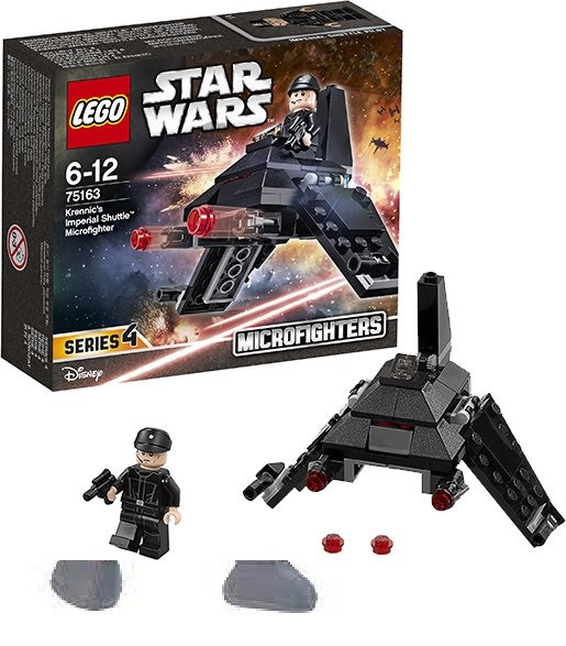 75163 lego Star Wars Krennic's Imperial Shuttle 6+ 