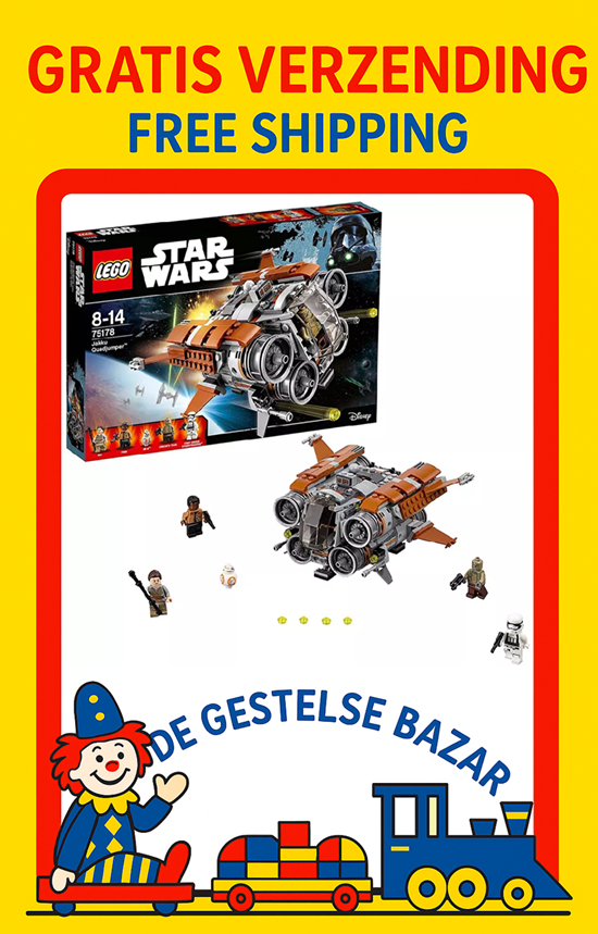 75178 star wars Jakku Quadjumper 6+