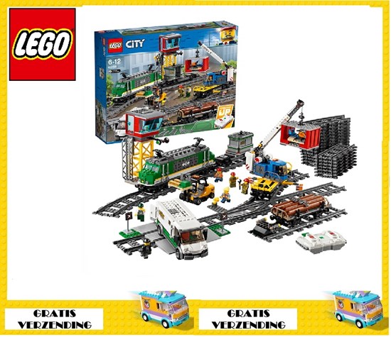 60198 lego city Grote Goederen Trein set  6+ 