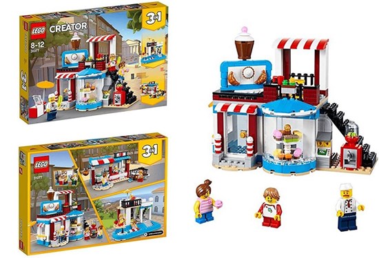 31077 lego creator MODULAIRE ZOETE TRAKTATIE 3in1  8+