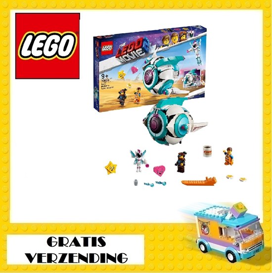 70830 lego movie SWEET MAYHEN's SYSTAR STARSHIP 9+