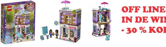 41365 lego friends EMMA's KUNST STUDIO  6+   