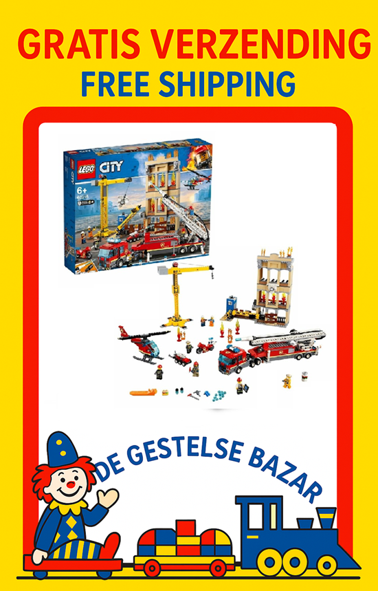 60216 lego city Grote Brandweerkazerne in de Stad 6+ 